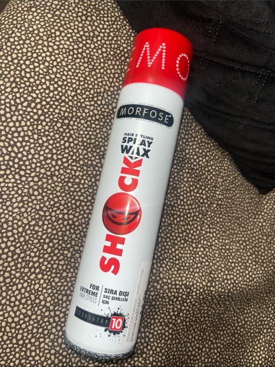 Other - Morfose Shock Spray Wax - Red & White
